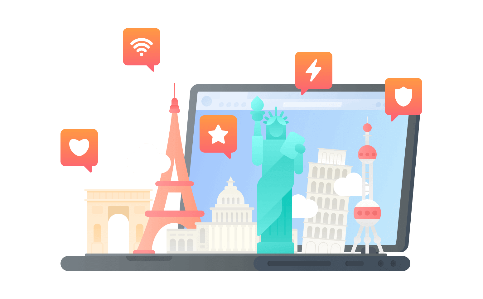 在吉布提连接到中国的软件 - 翻回VPN